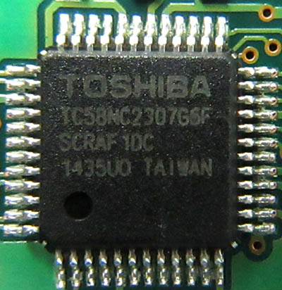 Model for Toshiba TC58NC2307G6F