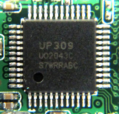 Solution model for UP309 controller
