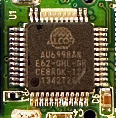 Solution model for AU6998AN