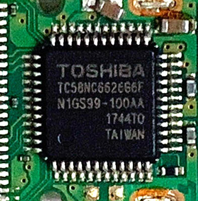 Solution model for TC58NC6626G6F 