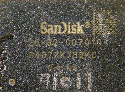 Sandisk 20-82-007010 - controller description 