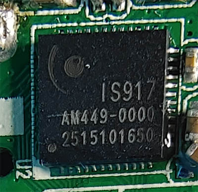 Solution model for Innostor IS917
