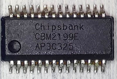 Solution model for Chipsbank CBM2199E v2