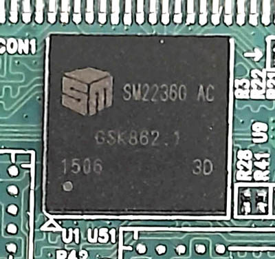 Soluton model for Silicon Motion SM2236G AC