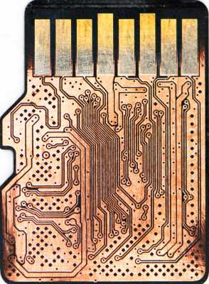 Pinout for MicroSD v242