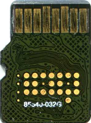 Solution model for Sandisk MicroSD v51