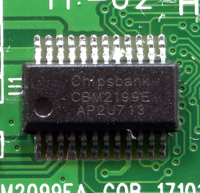 Solution model for CBM2199E